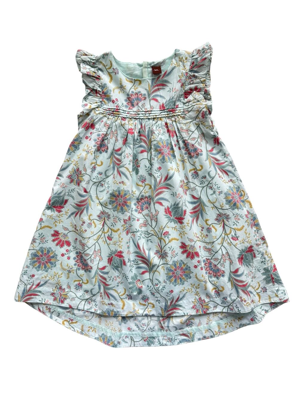 Tea Collection Italy Florentine Floral Hi-Lo Dress Size 6